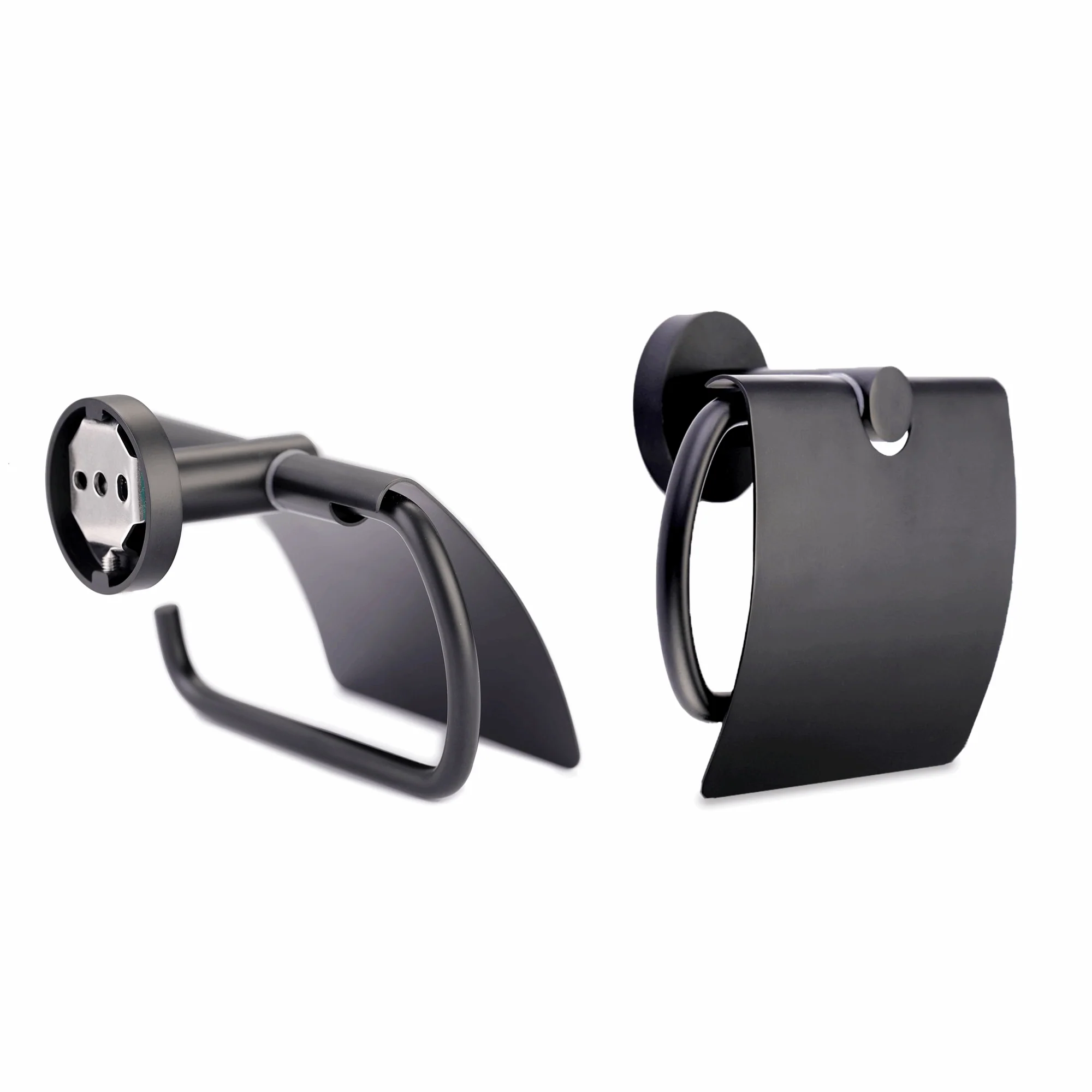 Toiletset Valvola II - 4 delig - Zwart - Image 5
