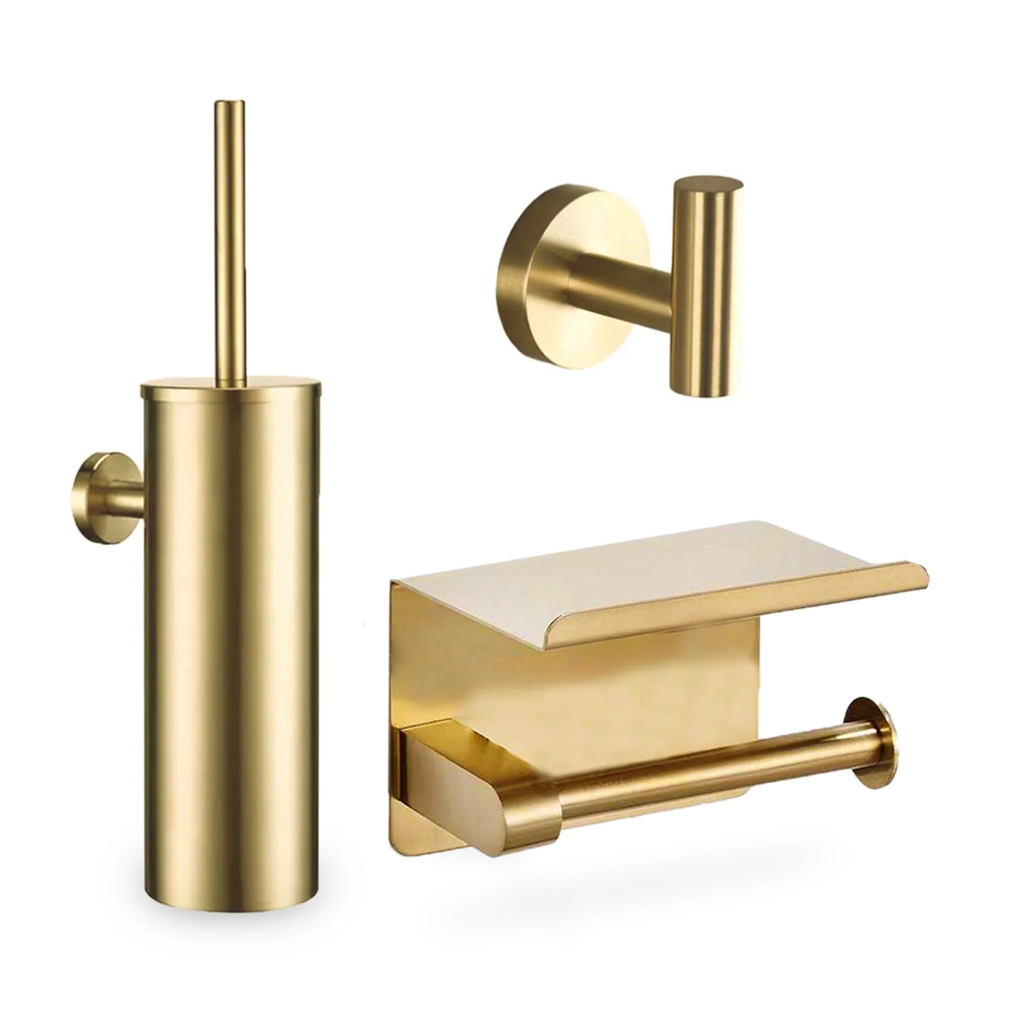 Toiletset Ripiano I - 3 delig - Goud